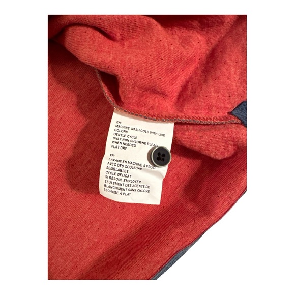 UNTUCKit Henley Grassi-Blue Men’s 3XL 4 Button Front Thick Poly/Cotton Blend - Picture 9 of 9